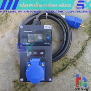 Ổ cắm tiếp địa sạc xe VINFAST tại nhà | Phiên bản cao cấp PRO | Phiên bản dây CADIVI 2x2.5mm