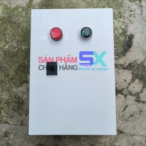 TỦ ĐIỆN SẠC XE CỐ ĐỊNH  ĐẤU SẴN NGOÀI TRỜI CHỐNG NƯỚC - TỦ NHỰA ABS | TDCD.T2A.01 - Tủ T2, Mẫu 01 | Sạc xe Ô TÔ điện tại nhà chống rò chống giật, bảo vệ cao ấp thấp áp và chống sét lan truyền SPD