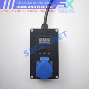 Ổ cắm tiếp địa mạch xử lý tự động - Sạc xe Vinfast, BYD, Wuling Mini, OMODA & JAECOO - Màn hình hiển thị vôn - Dây CADIVI 2x2.5 | Phiên bản STANDARD